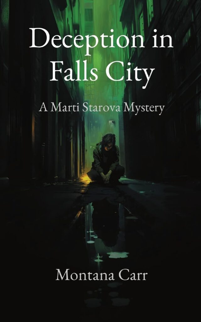 Cover of novel Deception in Falls City